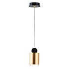ET2 Lighting E20862-75BKGLD Nob 1-Light 7.2W Black/Gold Pendant