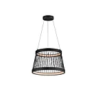 ET2 Lighting E20982-BK 2-Lights 42W Black LED Pendant