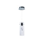ET2 Lighting E21111-18PC Solitaire 1-Light 3W Polished Chrome Pendant