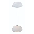 ET2 Lighting E21122-11WT Puffs 1-Light 4.8W White Pendant