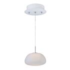 ET2 Lighting E21122-11WT Puffs 1-Light 4.8W White Pendant