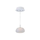 ET2 Lighting E21122-11WT Puffs 1-Light 4.8W White Pendant