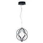 ET2 Lighting E21172-BK Aura 1-Light 32.5W Black Pendant