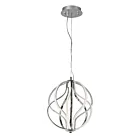ET2 Lighting E21172-PC Aura 1-Light 32.5W Polished Chrome Pendant