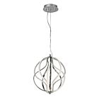 ET2 Lighting E21172-PC Aura 1-Light 32.5W Polished Chrome Pendant