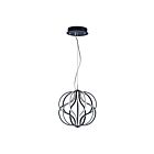 ET2 Lighting E21174-BK Aura 1-Light 60W Black Pendant