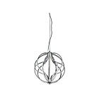 ET2 Lighting E21174-PC Aura 1-Light 60W Polished Chrome Pendant