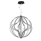 ET2 Lighting E21178-BK Aura 1-Light 149W Black Pendant
