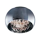 ET2 Lighting Sense E21200-10PC 5-Lights 15W Polished Chrome LED Semi Flush Mount