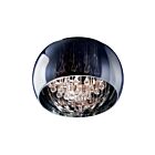 ET2 Lighting Sense E21200-10PC 5-Lights 15W Polished Chrome LED Semi Flush Mount