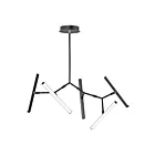 ET2 Lighting E21244-BK Robotica 5-Lights 35W Black Pendant