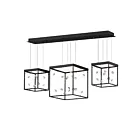 ET2 Lighting E21253-20BK Entanglement 1-Light 39.5W Black Pendant