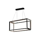 ET2 Lighting E21266-BK Penrose 1-Light 108W Black Pendant