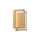 ET2 Lighting Penrose E21269-GLD 23W Gold LED Outdoor Wall Sconce