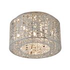 ET2 Lighting Inca E21300-10PC-BUL 7-Lights 28W Polished Chrome LED Semi Flush Mount