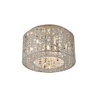 ET2 Lighting Inca E21300-10PC 7-Lights Polished Chrome LED Semi Flush Mount
