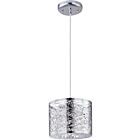 ET2 Lighting E21306-10PC-BUL Inca 1-Light 2.9W Polished Chrome Pendant