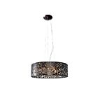 ET2 Lighting E21308-10BZ-BUL Inca 9-Lights 36W Bronze Pendant