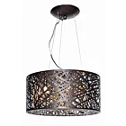 ET2 Lighting E21309-10BZ-BUL Inca 7-Lights 28W Bronze Pendant