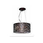 ET2 Lighting E21309-10BZ-BUL Inca 7-Lights 28W Bronze Pendant