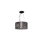 ET2 Lighting E21309-10BZ-BUL Inca 7-Lights 28W Bronze Pendant