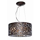 ET2 Lighting E21309-10BZ Inca 7-Lights Bronze Pendant