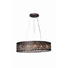ET2 Lighting E21310-10BZ Inca 9-Lights 360W Bronze Pendant