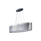ET2 Lighting E21310-10PC Inca 9-Lights 360W Polished Chrome Pendant