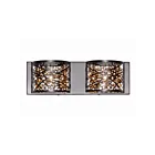 ET2 Lighting Inca E21315-10BZ 2-Lights Bronze Vanity Light