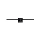 ET2 Lighting Dorian E21354-BK 1-Light Black 18W LED Wall Sconce