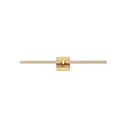 ET2 Lighting Dorian E21354-GLD 1-Light Gold 18W LED Wall Sconce