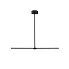 ET2 Lighting E21355-BK Dorian 2-Lights 14.4W Black Pendant