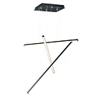 ET2 Lighting E21373-BK Hover 3-Lights 54W Black Pendant