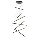 ET2 Lighting E21378-BK Hover 10-Lights 100W Black Pendant