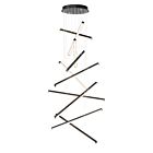 ET2 Lighting E21378-BK Hover 10-Lights 100W Black Pendant