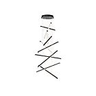 ET2 Lighting E21378-BK Hover 10-Lights 100W Black Pendant