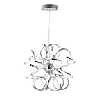 ET2 Lighting E21411-PC Chaos 1-Light 69W Polished Chrome Pendant