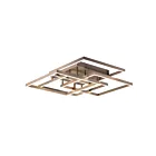 ET2 Lighting Traverse E21518-CHP 1-Light 112W Champagne LED Semi Flush Mount