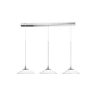 ET2 Lighting E21535-24PC Cono 3-Lights 45W Polished Chrome Pendant