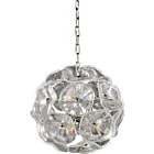 ET2 Lighting E22090-28 Fiori 8-Lights 320W Polished Chrome Pendant
