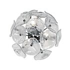ET2 Lighting Fiori E22091-28 120W Polished Chrome LED Outdoor Wall Sconce
