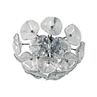 ET2 Lighting Fiori E22092-28 320W Polished Chrome LED Outdoor Wall Sconce