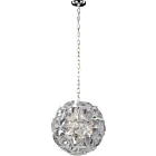 ET2 Lighting E22093-28 Fiori 12-Lights 480W Polished Chrome Pendant