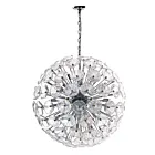 ET2 Lighting E22096-28 Fiori 28-Lights 1120W Polished Chrome Pendant