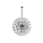ET2 Lighting E22096-28 Fiori 28-Lights 1120W Polished Chrome Pendant