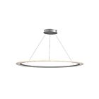 ET2 Lighting E22657-11MS Saturn II LED 1-Light 50W Matte Silver Pendant