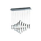 ET2 Lighting E22716-PC Hoops LED 11-Lights 715W Polished Chrome Pendant