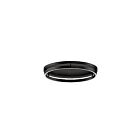 ET2 Lighting Groove WiZ E22720-BK 1-Light 27W Black LED Semi Flush Mount