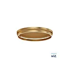 ET2 Lighting Groove WiZ E22720-GLD 1-Light 27W Gold LED Semi Flush Mount