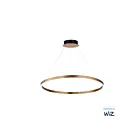 ET2 Lighting E22726-GLD Groove WiZ 1-Light 35W Gold Pendant